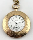 Waltham 1912 Antique Mechanical Pendant Watch  7J  3/0s   18597393 WORKS!