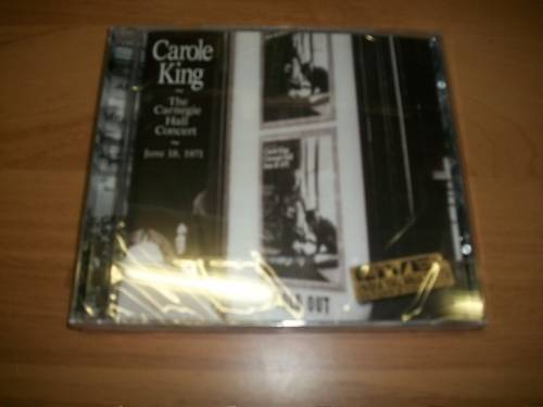 CD CAROLE KING THE CARNEGIE HALL CONCERT SONY 18 JUNE 1971 NUOVO SIGILLATO LIVE+