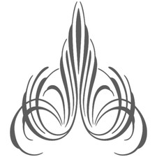 High-quality Vinyl Pinstripe Scroll Decal -many Colors Sizes- Free Shipping