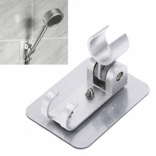 Adjustable Metal Shower Head Holder Bathroom Wall Mount Rack Sprayer Bracket GA