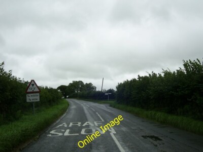 Photo 6x4 Araf (Slow) ahead on the road to St.Clears Llangynin The '' c2013