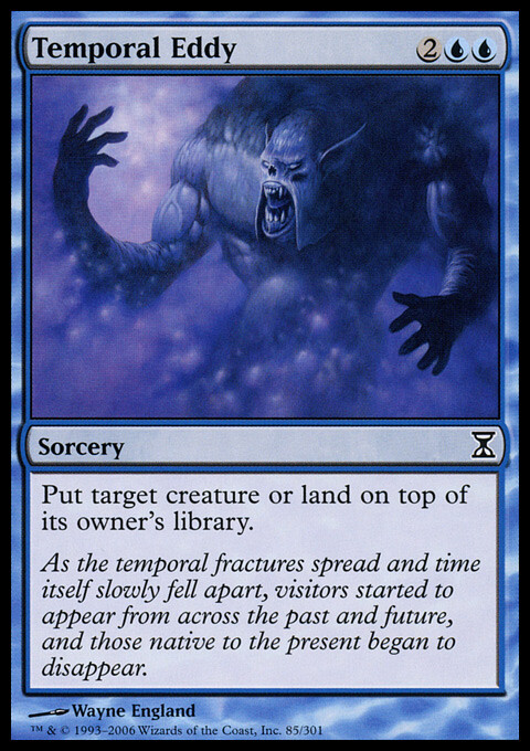 Magic the Gathering MTG Temporal Eddy (85) Time Spiral   LP