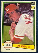1982 DONRUSS #374 RAY KNIGHT (CINCINNATI REDS) BASEBALL CARD