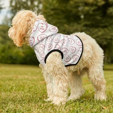 Love heart Dog Hoodie