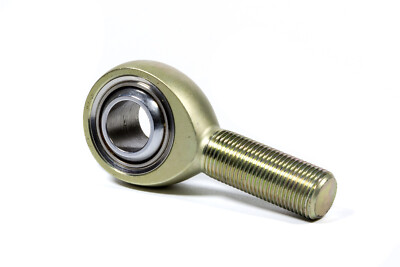 PRB-T Rod End, 5/8'' Bore, LH Male Thread, PTFE Lined, Steel, Cadmium, Each
