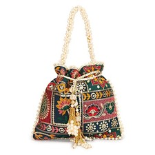 LONGING TO BUY Indian Wedding Potli Bags For Women, Potli Bags For Enagement,...