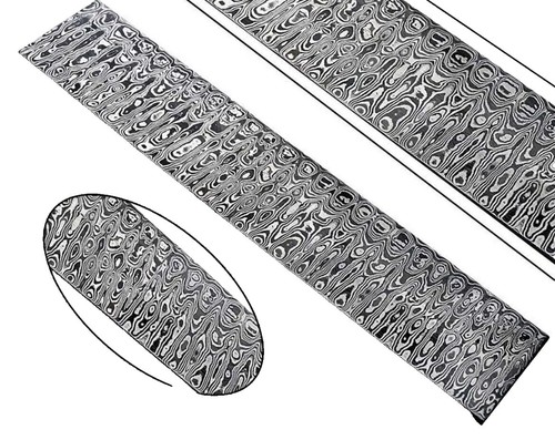 Produktbild von Federstahl-Bleche Rostfrei – 500 X 100 Mm – 5 Stück – Gehärtet, Material 1.4310 (Deutschland)