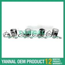 Piston Kit With Ring Set STD For Caterpillar C4.4-CR Engine