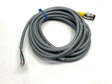 Turck RS 8T-4 Single-Ended EuroFast M12 Male Connector Cordset U-68035