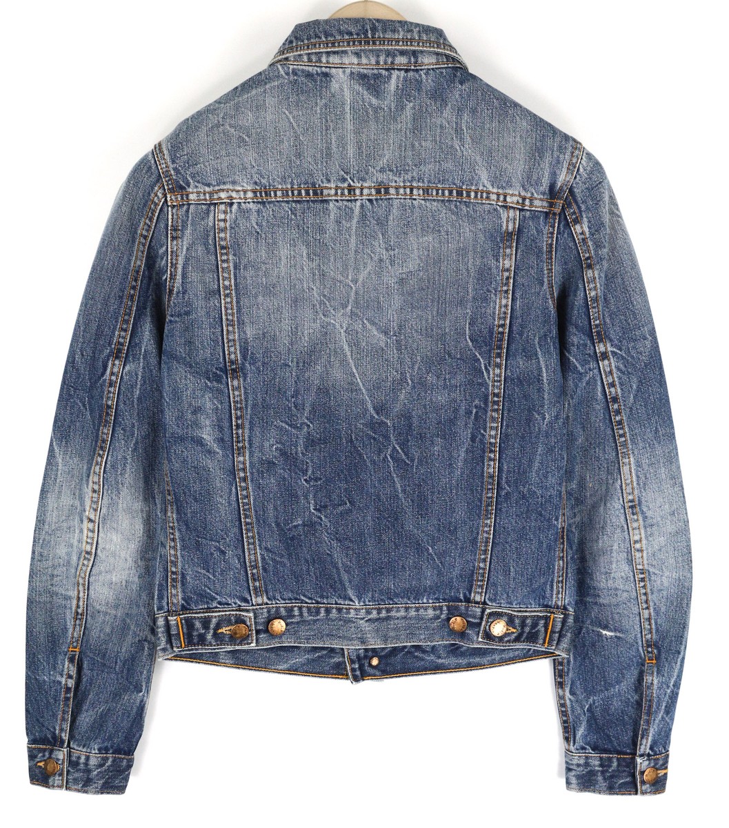 Nudie jeans ジャケット　新品　未使用品 NUDIE JEANS Terry Men Jacket XS Washed Organic Light Vintage
