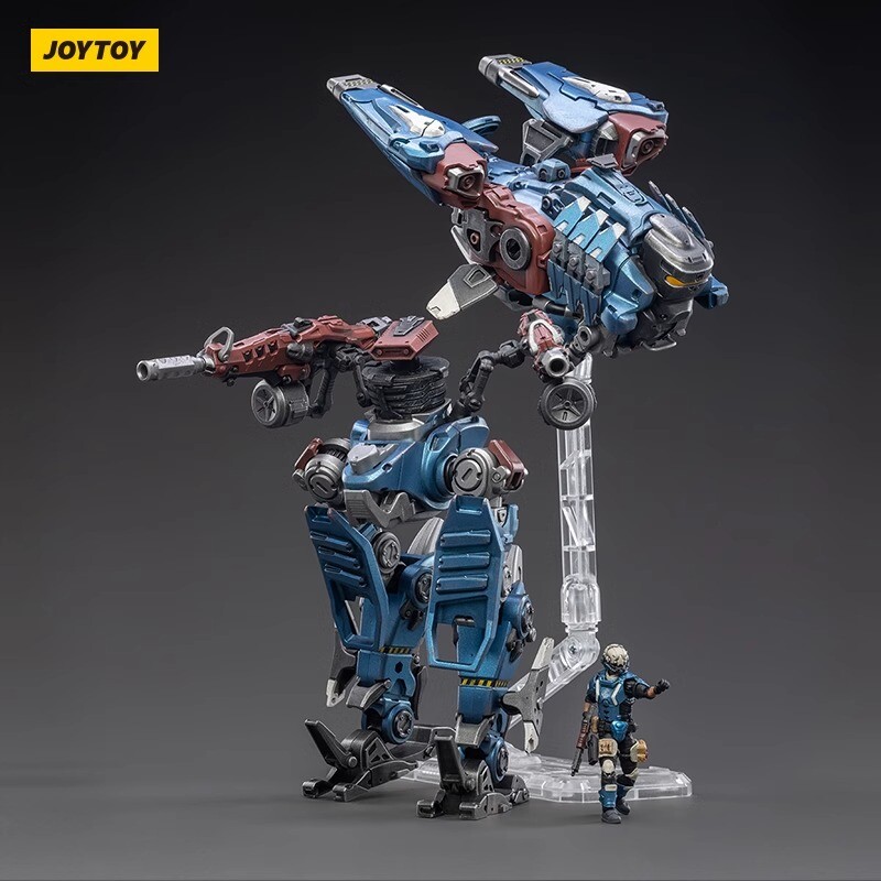 JoyToy 1/25 Purge 01 Combination Warfare Mecha Blue Action Figure