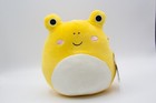 7" Leigh the Yellow Toad Squishmallows Plush BNWT Kellytoy Jazwares