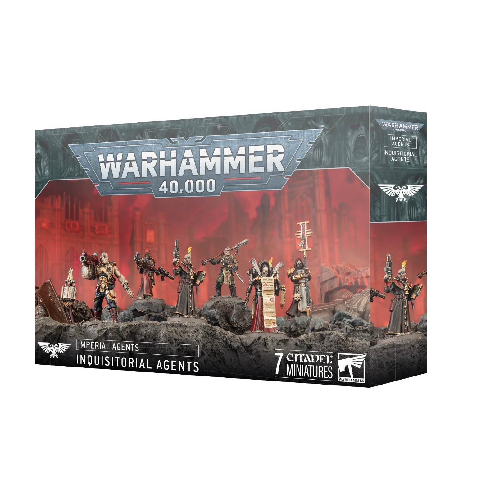 Warhammer 40k AGENTES IMPERIALES AGENTES INQUISITORIALES NUEVO EN CAJA RBGH