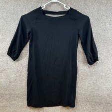 Gap Women's Black Long Sleeve Pullover Short Dress Size S