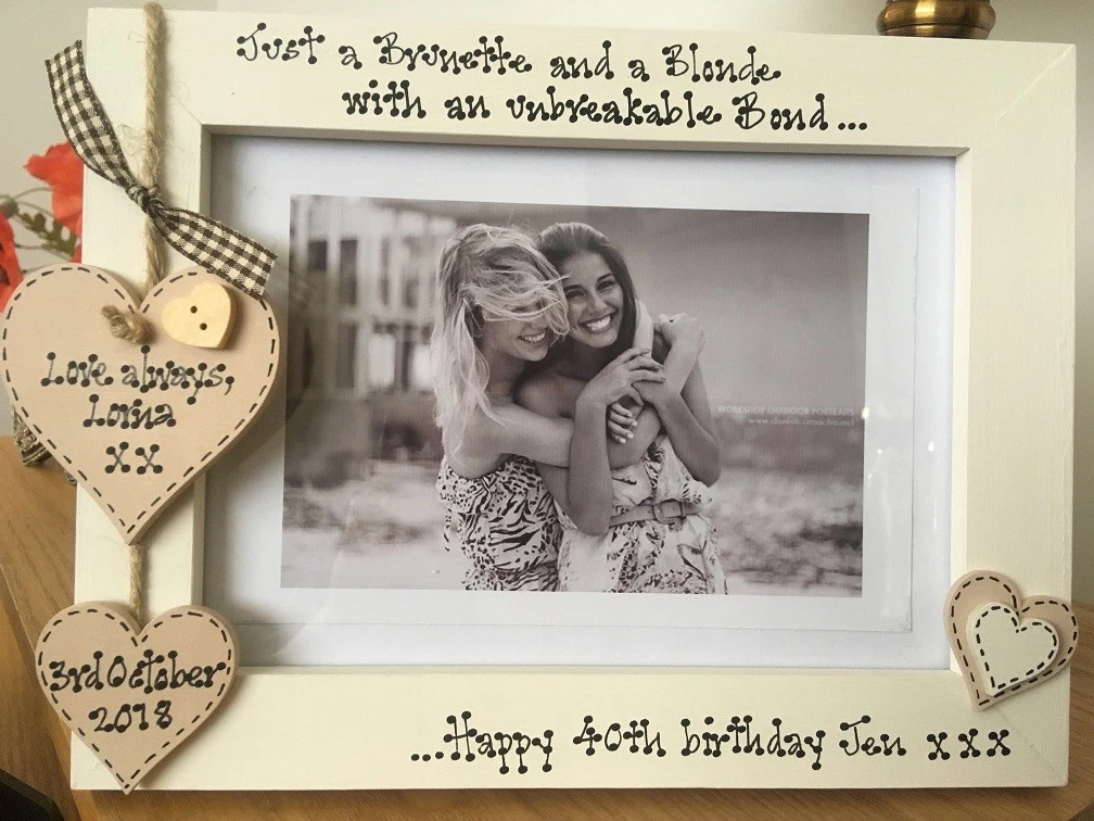 Best friend 40th store birthday gifts