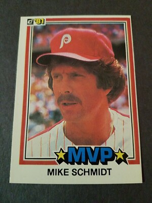 1981 Donruss Mike Schmidt MVP #590 VG O/C