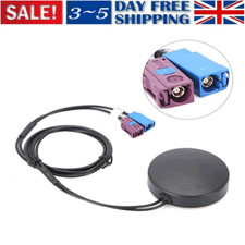 C/D Fakra Aerial AM/FM Antenna Car Internal Windscreen Glass Mount Radio 3M