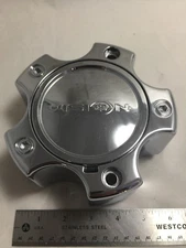 1-Vision Wheels 2 Piece Screw In Chrome Wheel Rim Cover Center Cap C375-5CDOC