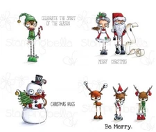 ODDBALL CHRISTMAS THEME-Stamping Bella Cling Mount Rubber Stamp-Stamping Craft