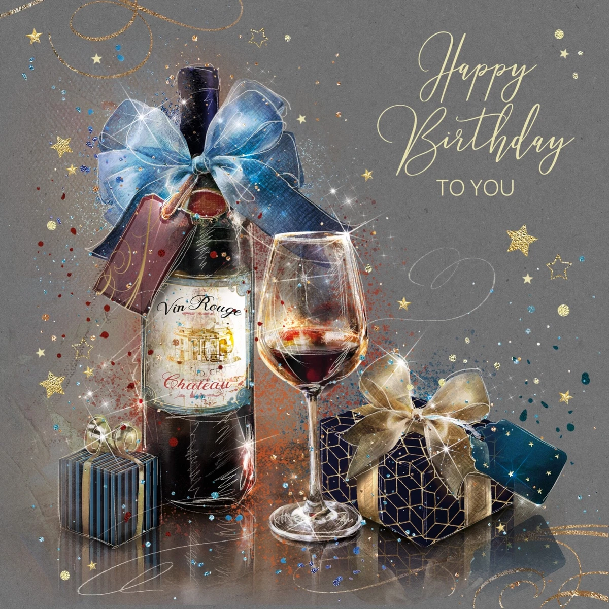 Happy birthday wine sale