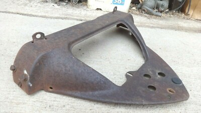 1938 Studebaker UPPER GRILLE / RADIATOR CORE SUPPORT Original HOOD LATCH MOUNT