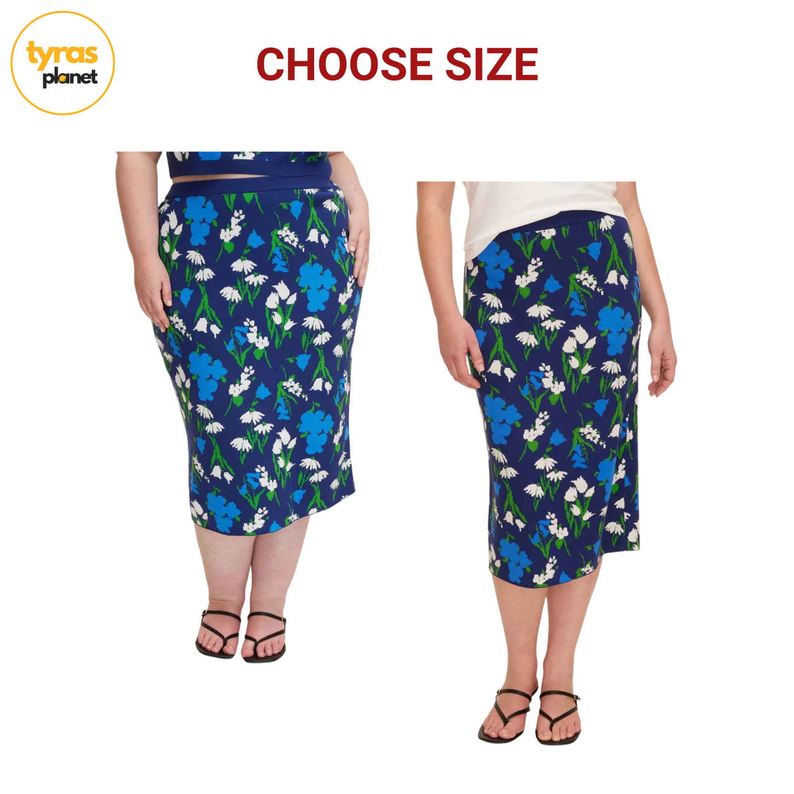 Size XXS to 1X | Women's Mixed Floral Sweater Midi Skirt kate spade x target