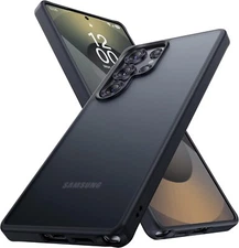 CASEKOO S25 Ultra Case, , 16FT Drop, Anti Stain Tech, Slim/Shock Proof 6.9.BLACK