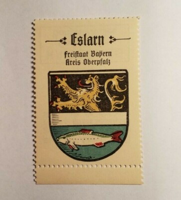 Eslarn / Reklamemarke Kaffee Hag - Wappen