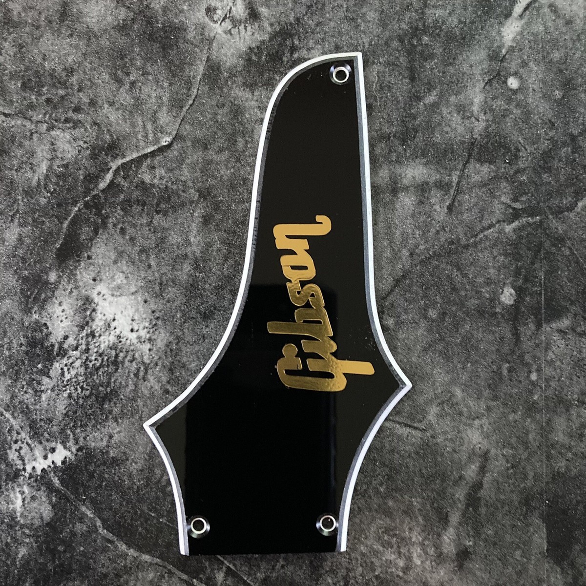 Truss Rod Cover Non Reverse For Epiphone Thunderbird Bass In Aluminum