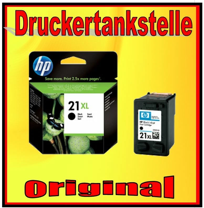 Orig. Patronen HP 21XL HP 22 Deskjet 3920 3940 D1360 D1460 D1470 D1560 D2330 NEU - Bild 2 von 4