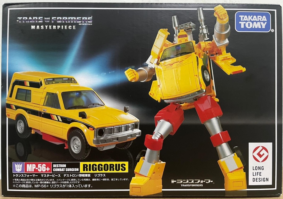 IN HAND TAKARA TOMY TRANSFORMERS MASTERPIECE MP-56+ RIGGORUS