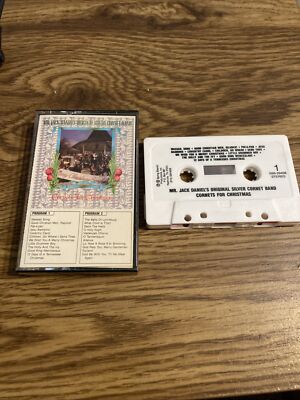 Mr JACK DANIELS Original Silver Cornet Band Cornets For Christmas Cassette