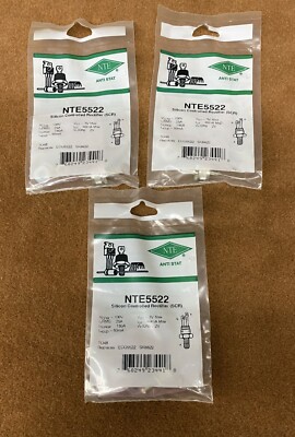 NOS NEW NTE Electronics NTE5522 SCR, 100VRM, 25A (3 PACK)