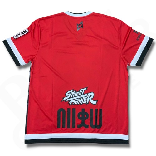 Street Fighter T-Shirt Men's XL Red Gaming League Jersey Arcade (Pnk) Capcom - Picture 9 of 18