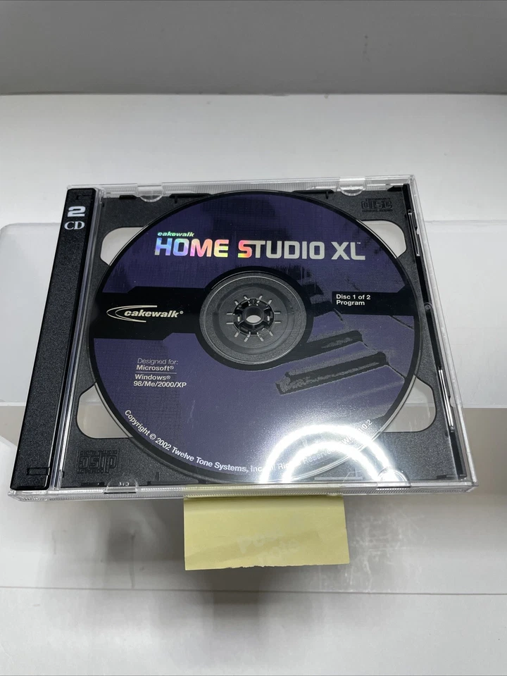 Cakewalk Home Studio XL Runs on Windows 98/Me/98SE/XP/2000 RARE Complete - Image 3 of 4