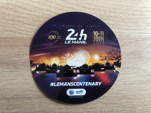Autocollant Vintage 24 Heures Du Mans 1963 - Rare, Course Auto