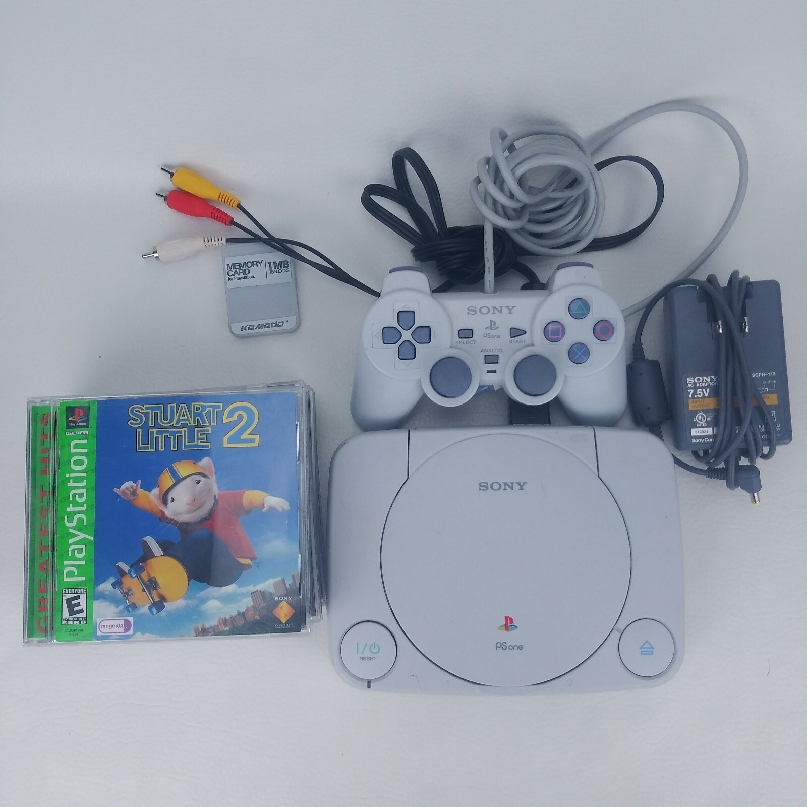 Vintage Sony Playstation PS1 Console w/ Controller, Memory Card & 6 Games  711719401506 | eBay