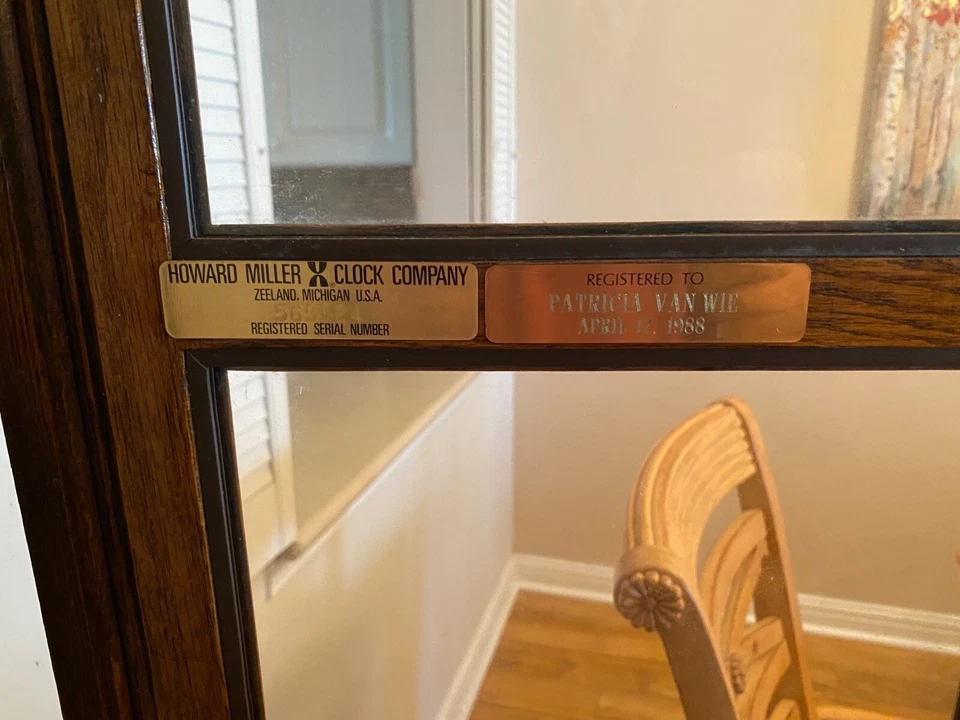 reloj abuelo howard miller usado Foto 2 de 4