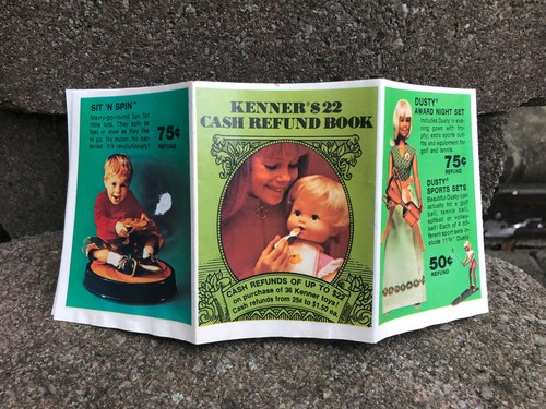 Folleto cupón de reembolso en efectivo de 22 USD Kenner Toys de 1970 - Imagen 3 de 3