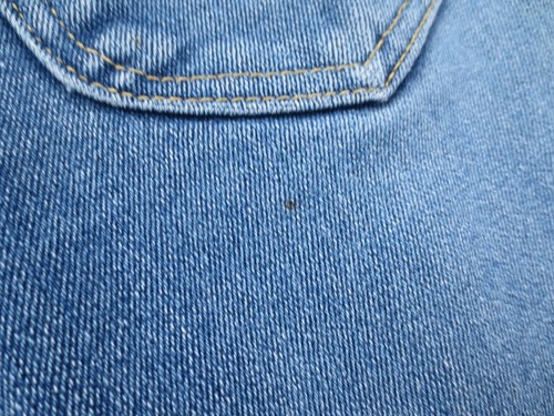 Vintage Lee Riders Jeans Mens 36x25* Actual Blue Denim Blend Faded Made In USA - Picture 23 of 23