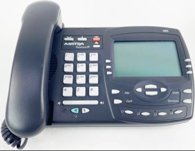LOT OF 2 Aastra 480i VoIP Display Business Desktop Phone