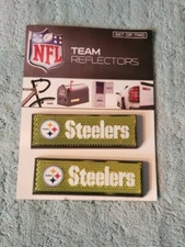 Pittsburgh Steelers Team Reflectors -Team Promark (Set of 2) *New In Package*