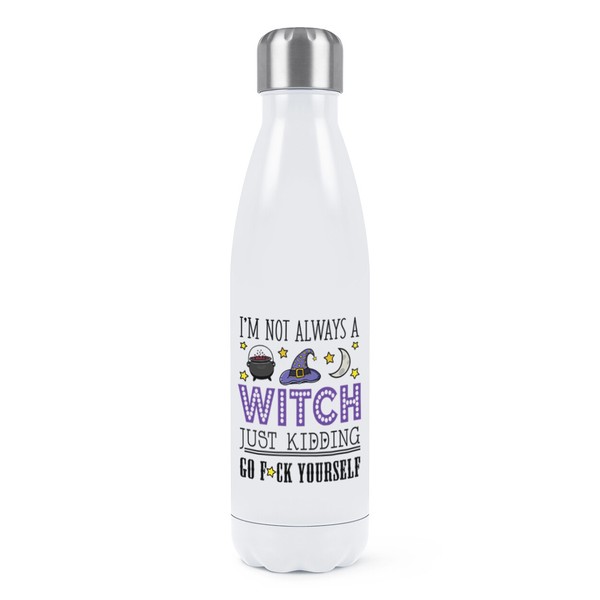I'm Nicht Immer A Witch Doppelwand Wasserflasche Lustiger Witz UnhöFlich Thermo-image