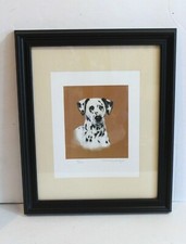 Dalmatian Study Signed Lithograph Debbie Gill...