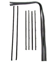 Door Glass Run Channel Weatherstrip Window Seal Kit 67-72 Chevy Truck