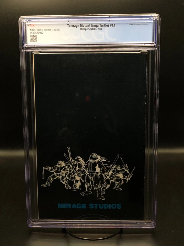 Teenage Mutant Ninja Turtles #13 1st Print CGC 9.2 1988 - Michael Dooney - Rare! - Image 2 of 3