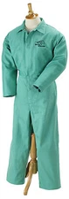 Revco Flame Resistant FR Cotton Green Coveralls Size 4XL F9-32CA/PT