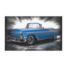 Car Magnet of 1956 Chevrolet Bel Air 6