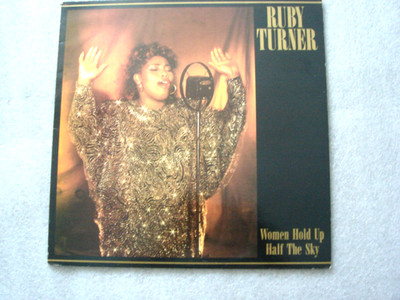 K7-RUBY TURNER-WOMEN HOLD UP HALF THE SKY-UK LP-1986-NM-I'd Rather Go Blind
