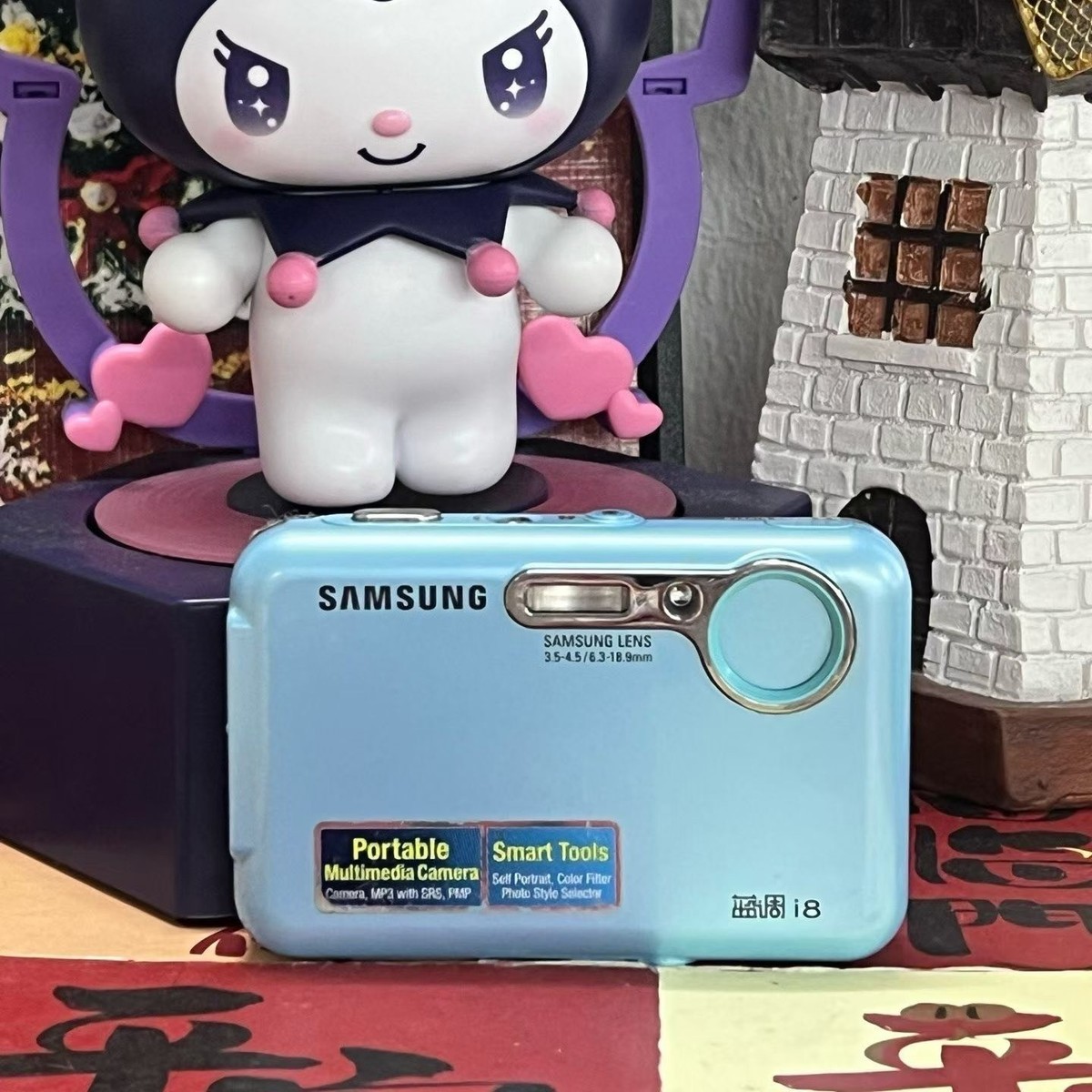Samsung i8 Digital Camera 8.2 MP 3x Optical Zoom 720p HD Video